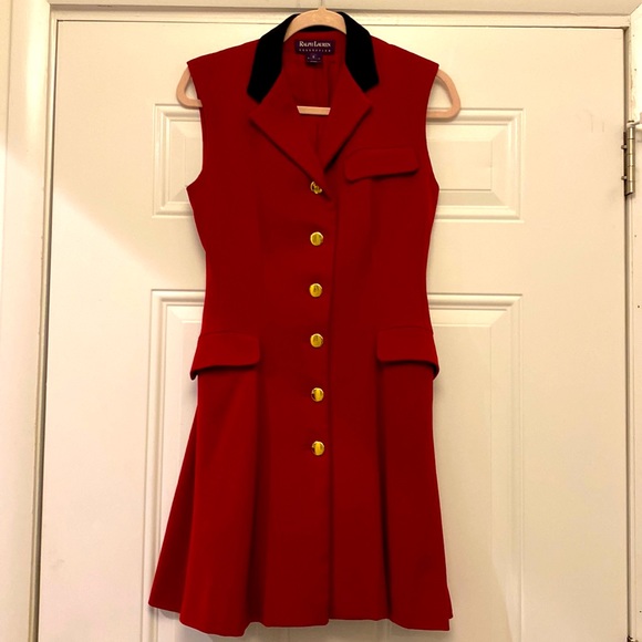 Ralph Lauren Purple Label Dresses & Skirts - READ DESCRIPTION Ralph lauren collection purple label red riding dress size 6